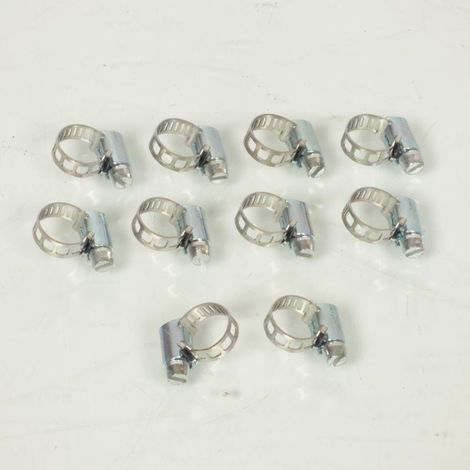 Colliers de serrage à vis de 7mm à 11mm RSM pour durite moto (1/3)