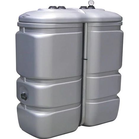 Cuve de stockage gasoil 1000L double paroi PEHD – Traitement anti-UV – Détecteur de fuite et jauge inclus – Pour intérieur et extérieur – Schutz