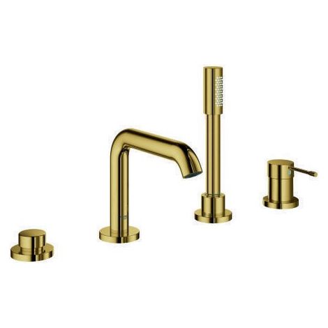 Grohe Essence Miscelatore monocomando bordo vasca a 4 fori Oro, 25251GL1 (1/4)