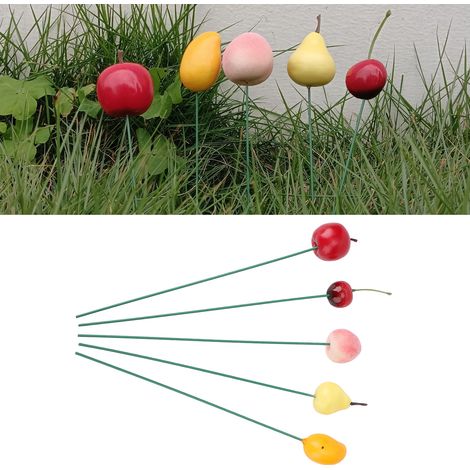 Set mit 5 dekorativen Gartenkrügen, multifunktionaler, wetterfester und stabiler Ständer, zur Dekoration von Blumentöpfen (1/5)