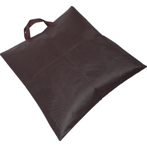 Housse de Chaise Pliante Pliable 78x70 Cm pour Jardin et Camping, Tissu Résistant Anti-poussière Imperméable, Paquet de Transport Multifonction Marron pour Extérieur et Événements (1/5)