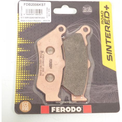 Plaquette de frein Ferodo pour Moto BMW 650 G Gs 2011 à 2014 AV (1/3)