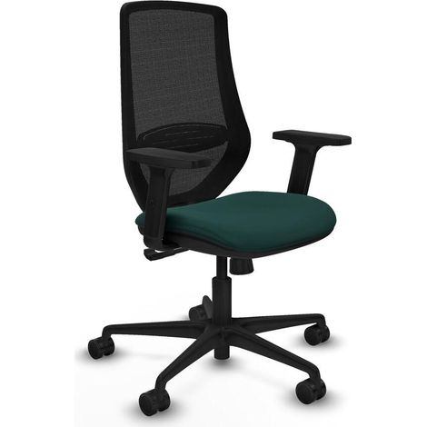 Piqueras et Crespo D036N0W Silla de oficina verde confortable (1/3)