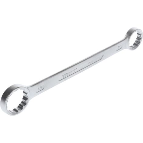 Clé à anneaux doubles 4 41x46mm 431mm courbée