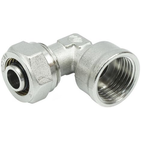 Gomito filettato PEX 20X1/2, filettatura interna