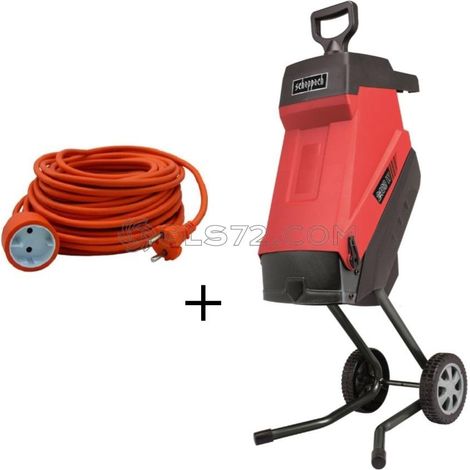 TRITURADORA DE JARDIN ELECTRICA 45 MM 2400W SCHEPPACH GS55 + CABLE 20 MT (1/5)