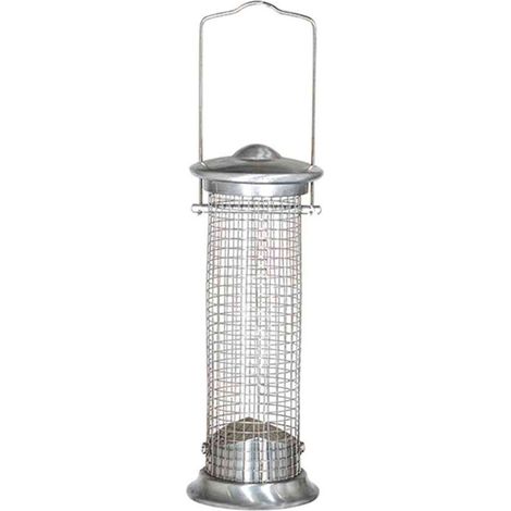 Futtersäule für Erdnüsse, Höhe 24 cm Alu-Serie (1/5)