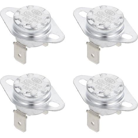 Thermostat Healeved 4 pièces pour la régulation de température 16A 250V KSD302 135°C, interrupteur