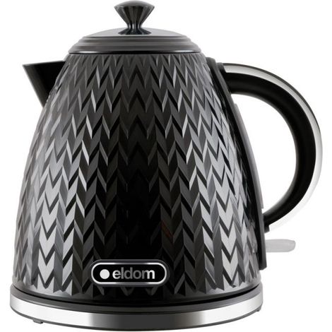 ELDOM NELA kettle. 1.7 l capacity. 2000W power. black (1/5)