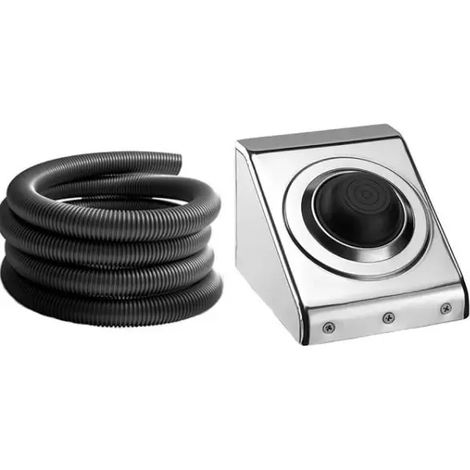 Comando A Pedale Per Montaggio Esterno A Pavimento O A Parete Con Placca Inox Per 'Sara Pneu'
