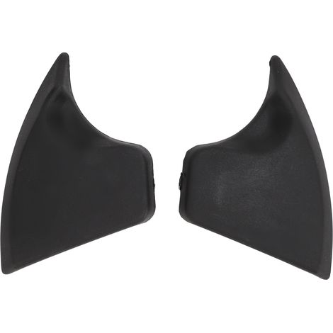 Coppia di vetri per finestrini delle portiere anteriori, realizzati in plastica ABS, su misura 76270 TF0 000 per modelli dal 2009 al 2013