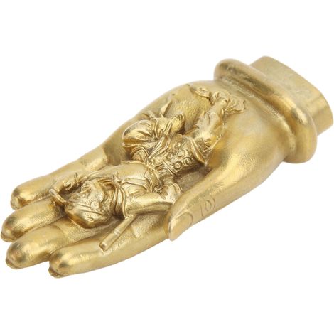 Statue du Roi Singe, Statue de singe artisanale en laiton réaliste, Statue de main de Bouddha, Idéale comme cadeau ou décoration (1/5)