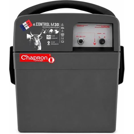 Electrificateur connecté eCONTROL M30 - Contrôle à distance 25 km - 15000V - GPS & Alertes (1/5)