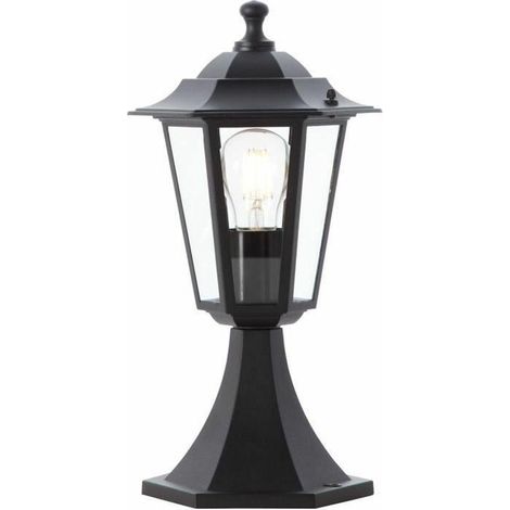 BRILLIANT Carleen lampadaire d'extérieur 36cm noir 1x A60, E27, 60W, adapté aux lampes normales (non incluses) (1/3)