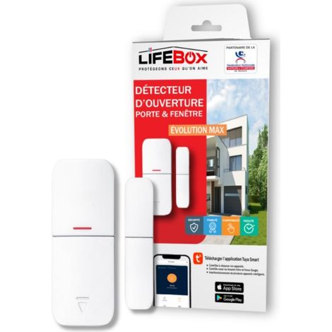 Détecteur d'ouverture sans fil pour porte et fenêtre EvolutionMax