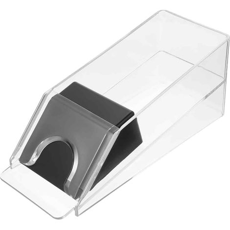 Distributeur de Cartes - Mélangeur Automatique en Acrylique Transparent - Pour Poker Jeux de Société - 1 Pièce