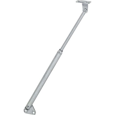 Cyclingcolors – Compas d'abattants pour meuble – Laiton chromé 250mm – Angle d'ouverture 75° – Force d'arrêt 55N – Utilisable à gauche et droite (1/2)