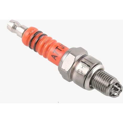 Interruttore di accensione per motociclette da 3 pezzi per moto da cross da 50 cc a 150 cc A7TC Candele all'iridio ad alte prestazioni 3 elettrodi