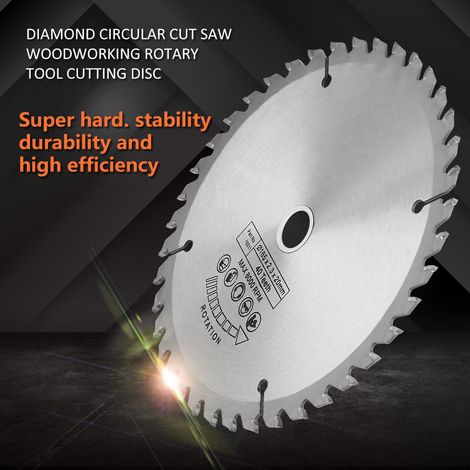 165 mm x 20 mm Diamant-Kreissäge mit 40 Zähnen, Trennscheibe für Holzbearbeitung, Rotationswerkzeug (1/5)