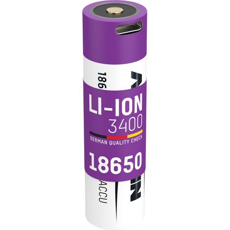 ANSMANN Li-Ion Akku 3.6V mit USB-C Port und Safetyboard, min. 3250 mAh (1/5)