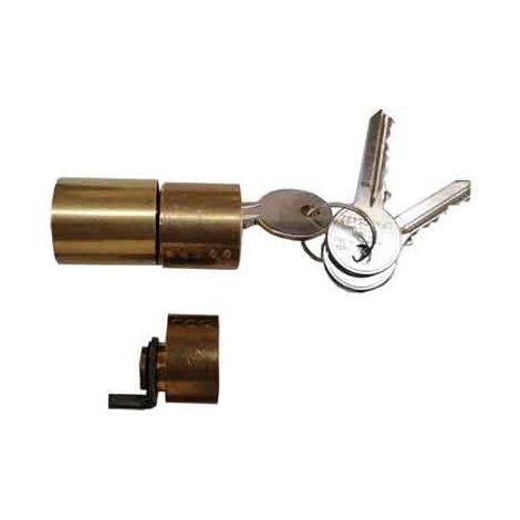 COPPIA CILINDRO DA APPLICARE 'F5' ISEO Per porte con spessore max 50 mm - ISEO (1/2)