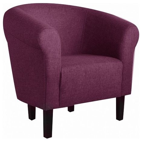 Fauteuil Club Monaco violet