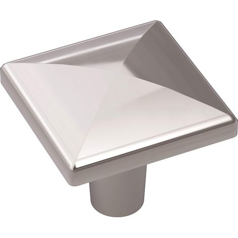 Bouton de placard Chrome poli Longueur 29 mm Extension 1 lot Bouton de tiroir Quincaillerie d'armoire (1/2)