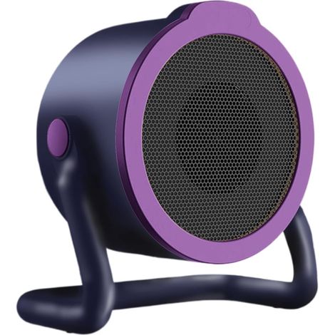 Petit chauffage d'appoint - Ventilateur chauffant 500 W pour le camping Chauffage d'hiver écoénergétique pour les voyages, bureau, camping-car, chambre, chambre d'étudiant, maison (1/5)