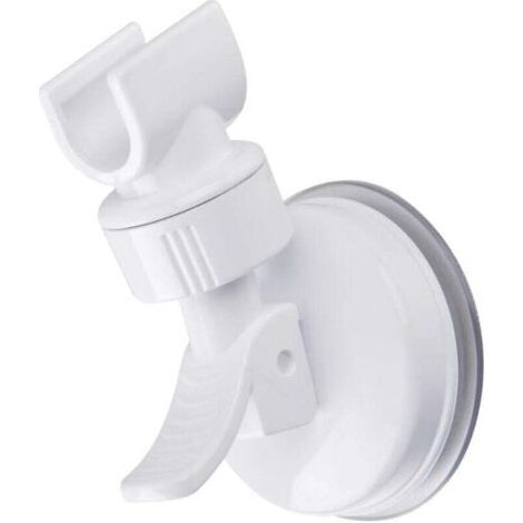 Suction Cup Shower Head Holder, Handheld Shower Head Holder, Adjustable Shower Holder, Removable Handheld Shower Head and Suction Cup Wall Mount (1/4)