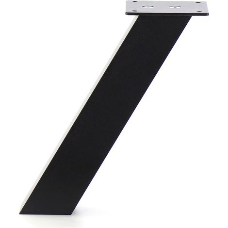 Barkonsole Capri schräg 50 x 50mm, Höhe 170mm, Aluminium Edelstahl-Effekt (1/4)