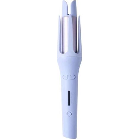 Fer à friser Automatique pour cheveux 32mm, Grandes boucles, Boucleur a Cheveux avec 3 températures réglables Chauffage rapide, 360 °Tournez le bigoudi pour cheveux longs(bleu) (1/4)