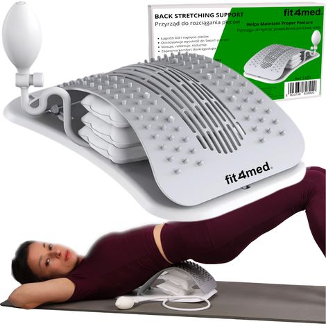 DISPOSITIVO DE ESTIRAMIENTO DE ESPALDA CON SOPORTE LUMBAR (1/5)