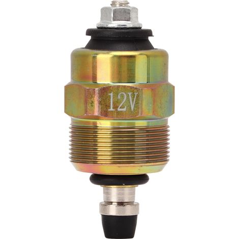 Ortviai Électrovanne d'Arrêt Carburant 0330001015 pour Dodge Pick-up 5,9 L (1989–1993), 12 V, compatible Cummins