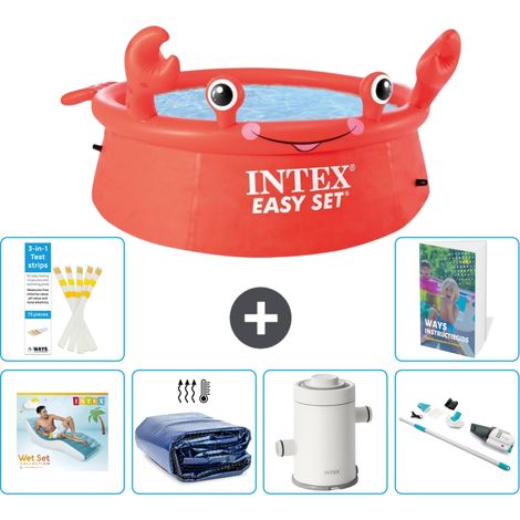 Intex Piscina Easy Set Rotonda - Granchio - 183x51 cm - 7-pezzi  S87