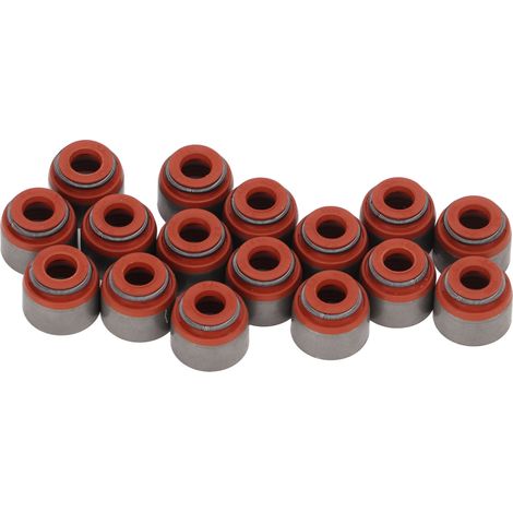 16 joints de queue de soupape moteur en caoutchouc fluoré, kit d'étanchéité pour ACURA B17A1 B18C1 C5 A3 K20A2 Z1 (1/5)