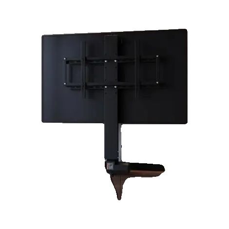 Meuble TV, Hauteur Réglable, Design Solide, noir (1/2)
