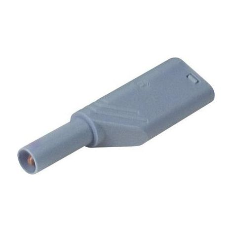SKS Hirschmann Conector banana macho azul 4 mm