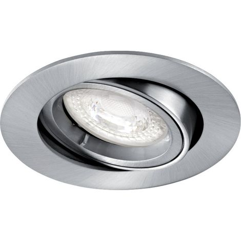 SPEED 70 R 230 Encastré GU10 rond basculant nickel Lpe non incl. ARIC 4896 (1/9)