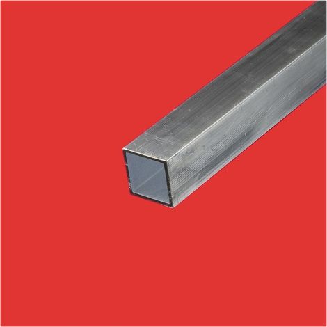 Tube carré alu 40x40 mm Epaisseur - 4 mm, Longueur - 4 metres