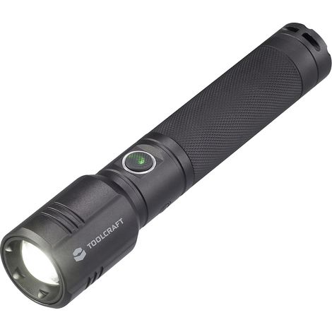 TOOLCRAFT SMD LED Taschenlampe verstellbar, mit USB-Schnittstelle, mit Stroboskopmodus akkubetriebe (1/5)