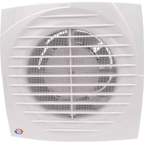 Lot de 3 Extracteur d'air standard Ø100 95m3/h 14 W avec moustiquaire