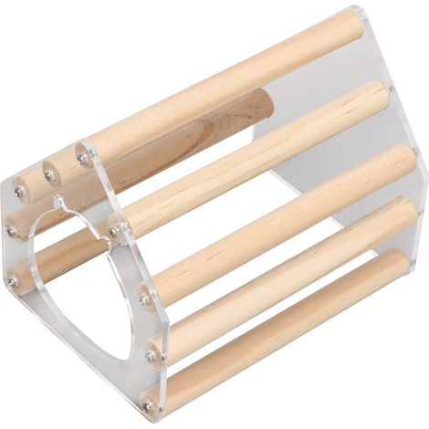 Maison en bois pour petit hamster, cage/niche pour hamster Golden Silk Bear (petit modèle) (1/5)