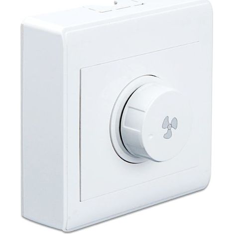 86 Type Ceiling Fan Control Stepless Speed Controller Wall Switch 220V 10A for 15-300W Dimmer (1/5)