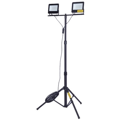LAMPE D'ATELIER DOUBLE SUR TRÉPIED 100W 1000LM LM2X50AW 1.7 - PA-16089 (1/3)