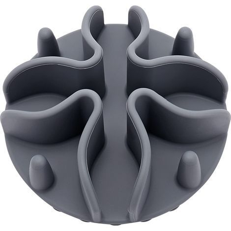 Gamelle Anti-sauvetage pour Chien Gamelle à Alimentation Lente pour Chien et Chat Gamelle à Alimentation Lente en Silicone antidérapante adaptée à différentes Tailles de Gamelles pour Animaux de Compa (1/5)