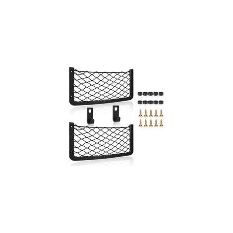 Filet Rangement pour Voiture, Filet de Rangement de Coffre, Grande Taille, Sac Pocket Organizer de Voiture pour Auto, Camping-Cars, Bateaux, Maison (1/5)