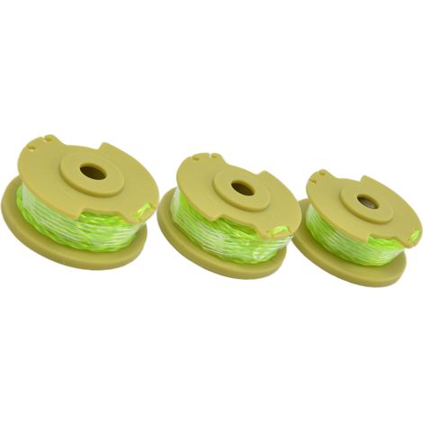 Lot de 3 bobines de fil torsadé de qualité pour Ryobi 0,08 pouce, compatibles 18V 24V 40V (réf. QL-56) (1/5)