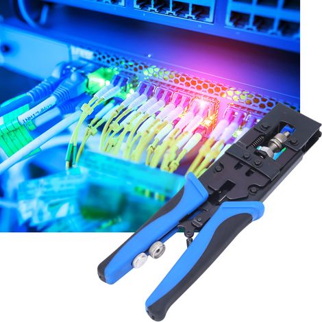 Pince à sertir pour câbles coaxiaux F/BNC/RCA RG58/59/62/6 (3C/4C/5C) (1/5)