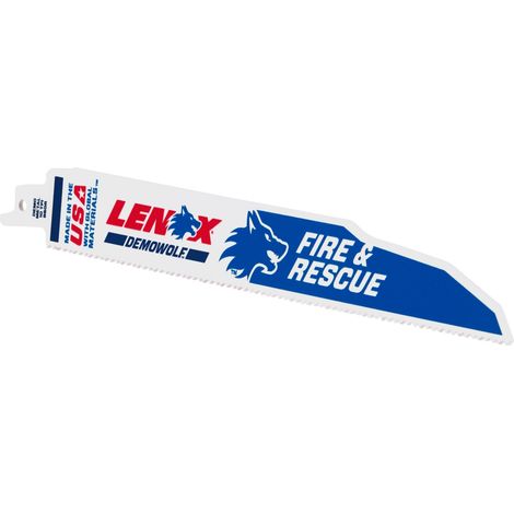 Lenox DemoWolf Reciprocating Saw Blade – 229 x 25 x 1.6mm, 18 TPI, Pack of 5
