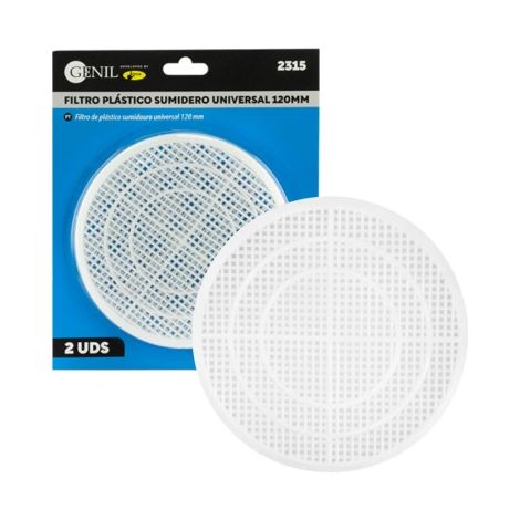 Filtro Plástico Sumidero Universal 120mm (2 Unidades) (1/5)